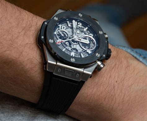 hublot unico black magic review|Hublot unico titanium review.